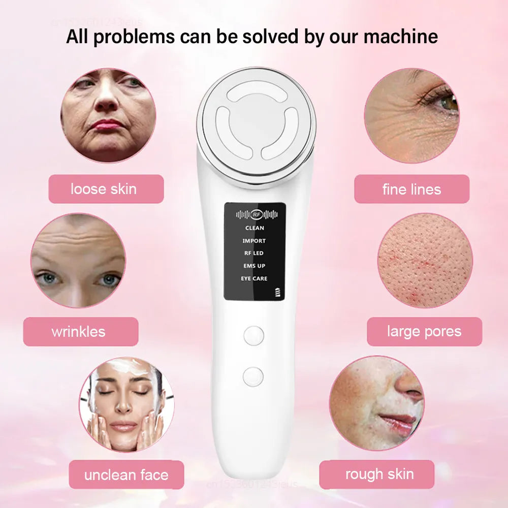 Skin Tightening Face Lifting Device